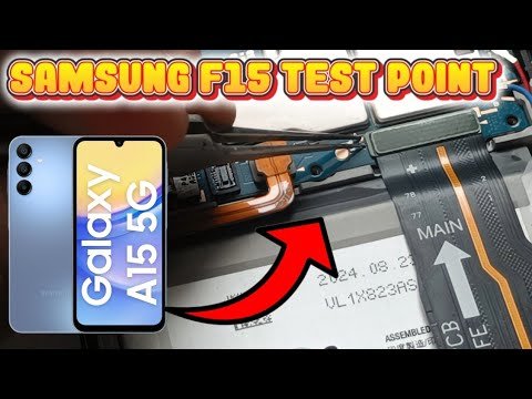 Samsung Galaxy F15 5g Test Point / EDL Point